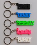 Custom Name Keychains